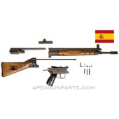 CETME Model C Rifle Parts Kit, 17.5" Barrel, Wood Furniture, 7.62 NATO / .308 *Very Good* 