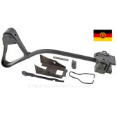 East German AK Side Folding Stock and Rear Trunnion, With Latching Hardware *Very Good / Used*