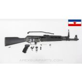 Zastava N-PAP AK-47 Parts Kit, 16.5" Populated Barrel, Polymer Furniture, 7.62x39 *Good*