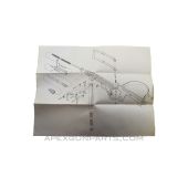 Madsen M-50 SMG, Expanded View Poster, Dansk Industri Syndikat Copy, Denmark, *Good*