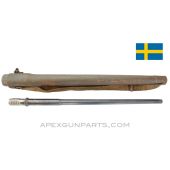 Kulspruta m/1914 Barrel, 23.5", 6.5x55mm, w/Carrier, Swedish, *Very Good* 