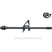 Colt AR-15 / SMG 9mm Barrel Assembly, 16" 1/10 Chrome Lined, w/Nut, Front Sight, Sling Swivel, & Flash Hider *NIB*