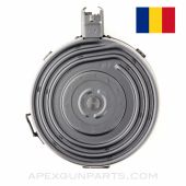 AK-47 75rd Drum, Chinese Designed, Back Loading, Romanian Made,  7.62X39, *Shopworn / As-Is*