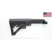 AK-47 Predator 6-Position Buttstock, w/ Aluminum Tube, Missing QD Sling Attachment, *NEW / As-Is*