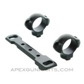 Redfield JRPS Colt "Double Dovetail" Scope Base and Rings, *NOS*