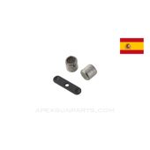 Cetme Set of Two Bolt Rollers with Support