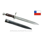 Chilean M1895 Mauser Bayonet and Scabbard *Very Good* 