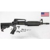 Colt M4 Commando Parts Kit, Flat Top Upper w/ Carry Handle Attachment, 11.5" Barrel, 4-Position Carbine Buttstock, .223 / 5.56 *Very Good* 