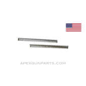 Colt AR-15 / M16 Takedown Pivot Pin Spring Set, Front and Rear *Very Good* 