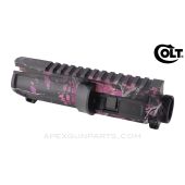 Colt AR-15 / SMG 9mm A2 Upper Receiver with Dust Cover Assembly, Muddy Girl Camo, 9x19 NATO *NEW*
