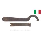 Breda M37 Flash Hider and Gas Valve Adjusting Wrench Set *Good*