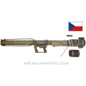 Czech T-21 82MM Recoilless Rifle, Torch Cut Demilled *Good* 