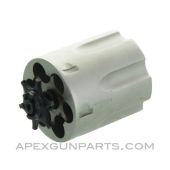 Taurus Revolver Cylinder with Extractor, .357 Magnum, 6rd, Satin Nickel Finish *NOS*