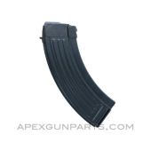 Zastava AK-47 Magazine, 30rd, Blued Steel w/ Bolt Hold Open, 7.62X39 *NEW*