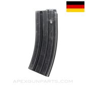 M16 / AR15 Magazine, 30rd, Steel, Maritime Finish, H&K Made, 5.56 / .223 *Good* 