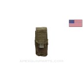 USMC Single Magazine Pouch, Coyote Brown, Molle, *FAIR*