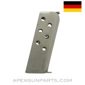 Ortgies Pistol Magazine, 8rd, Factory, Stainless, .25 ACP *Good*