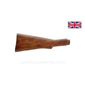 Enfield #4 Buttstock, British, Walnut, Early Socket Type, Normal Length *NOS*