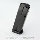 FEG PJK-9HP / Browning Hi-Power Magazine, 14rd, w/ Pachmayr Bumper Pad, Steel, 9mm *Very Good*