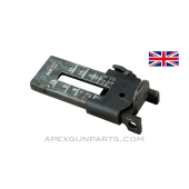 Enfield #4 MK 3 Rear Sight Leaf, With Slider, Early Style Stamped, *Good*