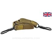 BREN LMG Canvas Sling, 2 Steel Hooks, 48.5", Khaki Canvas *NEW Production*