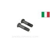 Breda M37 Machine Gun Tripod Front Leg Adjustment Studs, Set Of 2 *Good*