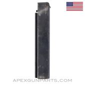 Thompson SMG Magazine, 30rd, Crosby Co, Blued .45 ACP *Good* 