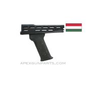 Hungarian AMD Stamped Steel Handguard and Plastic Foregrip, *Good*