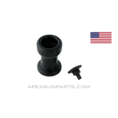 FAL Charging Handle Knob and Rivet, Plastic, DS Arms, *NEW*