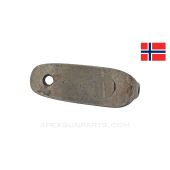 Norwegian Krag Jorgensen M1912 Buttplate with Trap Door *Good*
