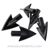 Practice Broadheads, Set of 5, Plastic *NEW*
