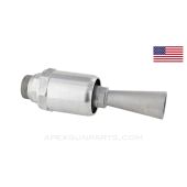 MG-08 / 15 Maxim Booster Assembly, w/ Flash Cone and Hider, In The White, Prepped for Finishing *NEW* US Made