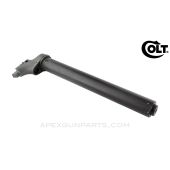 Colt M16 Early Receiver Extension / Buffer Tube, No Wrench Flats, w/ Hole & Rear Lower Receiver Stub Assembly *Good*
