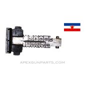 SKS Rear Sight Leaf W/Slide Assembly, Yugoslavian