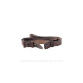 Mauser K98 Leather Sling W/Steel Hardware, NEW