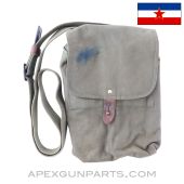 Yugoslavian AK47 Four 30rd Magazine Divided Pouch W/Carry Strap