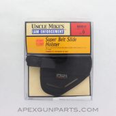 Uncle Mike's Ambidextrous Super Belt Slide Holster, Revolver *NEW*