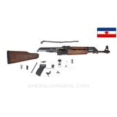 Yugoslavian M64 Wood Stock Parts Kit w/Populated Barrel in Front Receiver Section, 7.62x39 *Very Good* 
