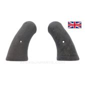 Enfield #2 Mk I Grips, Walnut, Reeded *Good*
