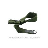 Romanian Nylon AK Sling w/Hook, Green, *NEW* 