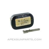 Swedish M96 Mauser Västerös Micrometer Rear Sight Insert, Stripped, 5 in a Tin, 6.5x55, *NOS*