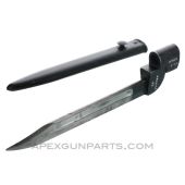 Enfield #9 MK1 Bayonet and Scabbard, British Markings *Good to Very Good* 