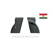 FEG AP-MBP Pistol Grip Set, Type 1, Black Bakelite, Hungarian, 7.65mm *Very Good*