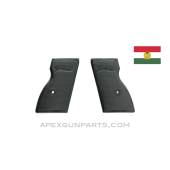 FEG AP-MBP Pistol Grip Set, Type 2, Black Bakelite, Hungarian, 7.65mm *Very Good*