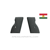 FEG AP-MBP Pistol Grip Set, Type 3, Black Bakelite, Hungarian, 7.65mm, *Very Good*