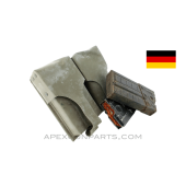 German Surplus Special! G3 / HK91 Magazine Pouch and (2) 20rd Magazine Set, 7.62 NATO, Sold *As Is* 
