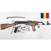 Romanian M63 Parts Kit, Wood Stock & Forward Grip, Matching, 1973 Dated, 7.62x39 *Good* 
