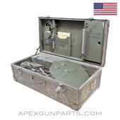 Signal Corps SCR-625-H Detector Set Assembly, w/ Transit Crate, *Good*