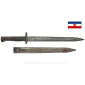 Yugoslavian M48 Mauser Bayonet, *Fair*