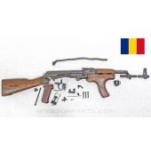 Romanian M63 AKM Parts Kit, Dated 1965, Laminated Wood Stock & Forward Grip, 7.62X39 *Very Good* 